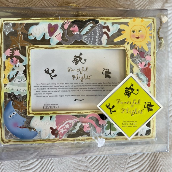 Karen Rossi Fanciful Flights Picture Frame Sun Moon Fairy Art Celestial Decor - Picture 4 of 11